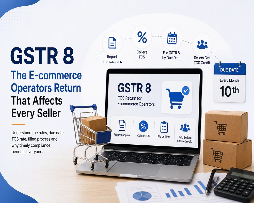 GSTR 8 – The E-commerce Operators Return That Affects Every Seller